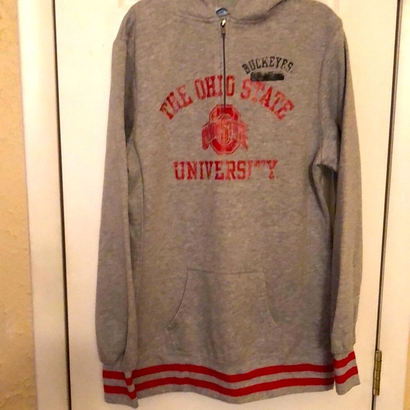 Hoodie Ohio State University mens size M NCAA by KA Inc 60% cotton 40%polyester - Picture 2 of 2